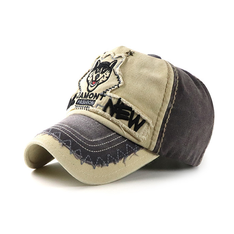 Baseball Cap Men Wolf Curved B - Golf Cap Dad recension och pris