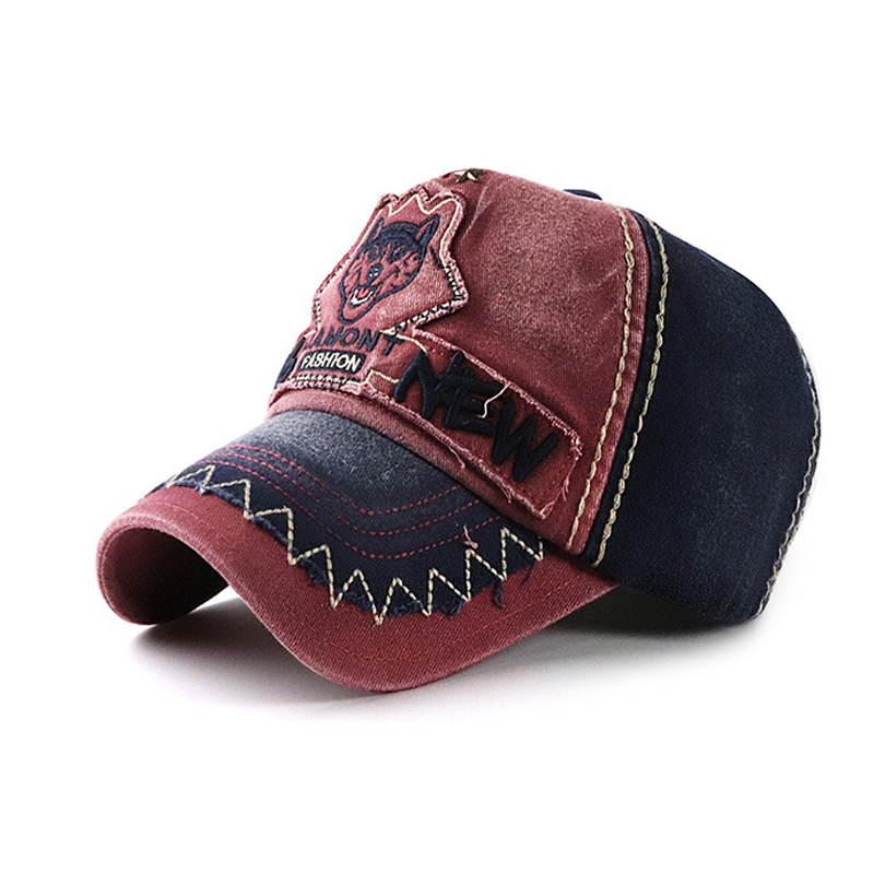 Baseball Cap Men Wolf Curved B - Golf Cap Dad recension och pris