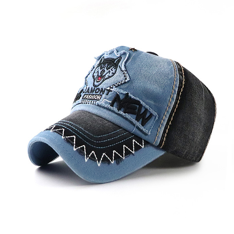 Baseball Cap Men Wolf Curved B - Golf Cap Dad recension och pris