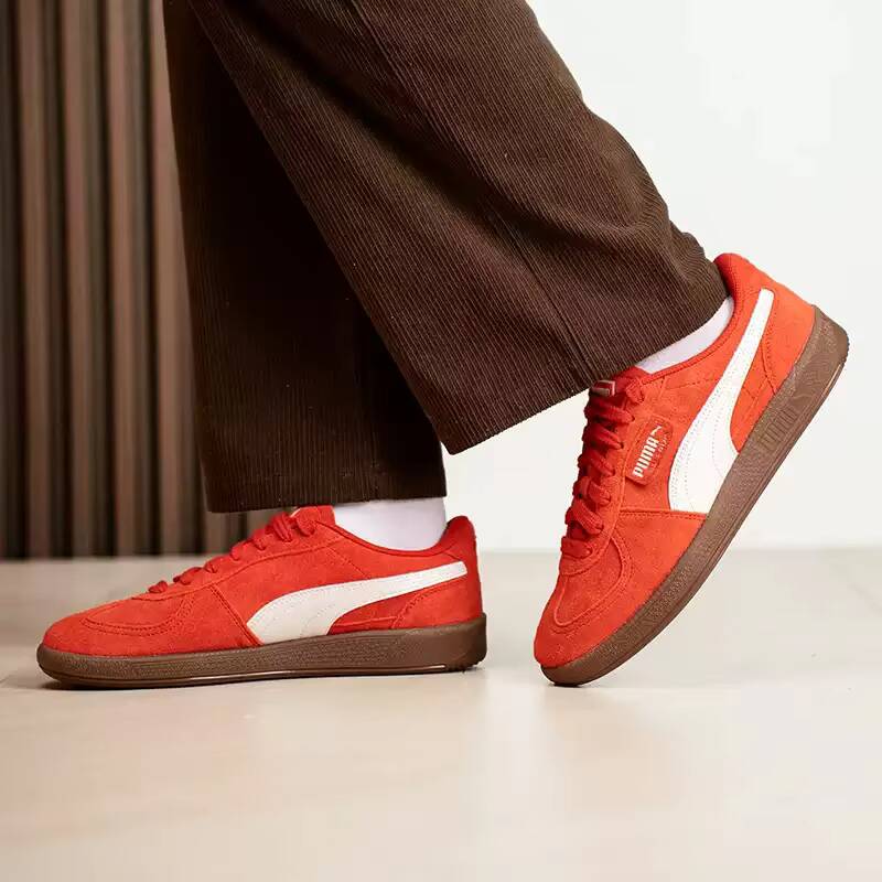 New PUMA Palermo Red Suede Sne - Puma Shoes Suede Classic recension och pris