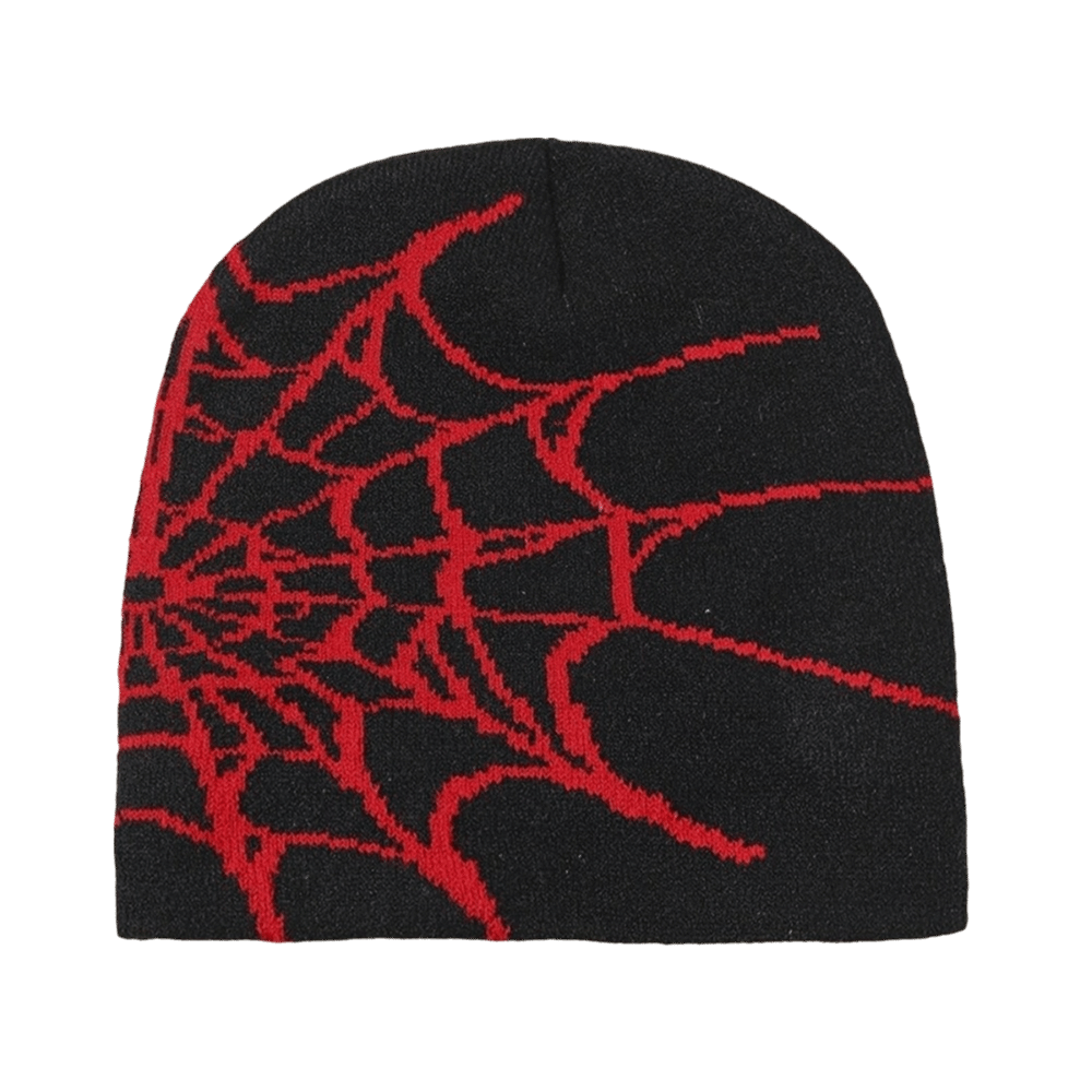 Gothic Soft Spider Web Pattern - Beanie Cuffed Knit recension och pris