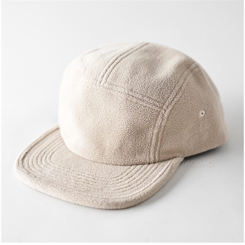 Autumn and Winter New Solid Co - Corduroy Cap 5 Panel recension och pris