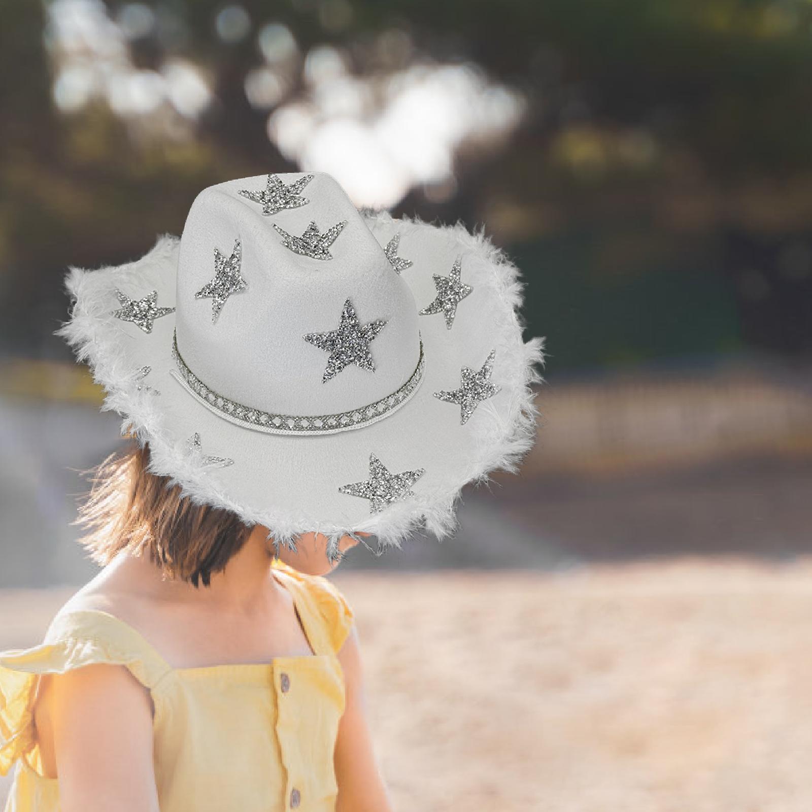 Women Cowboy Hat with Rhinesto - Cowboy Hat Straw recension och pris