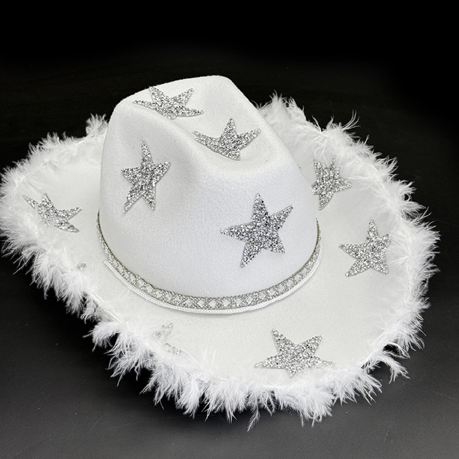 Women Cowboy Hat with Rhinesto - Cowboy Hat Straw recension och pris