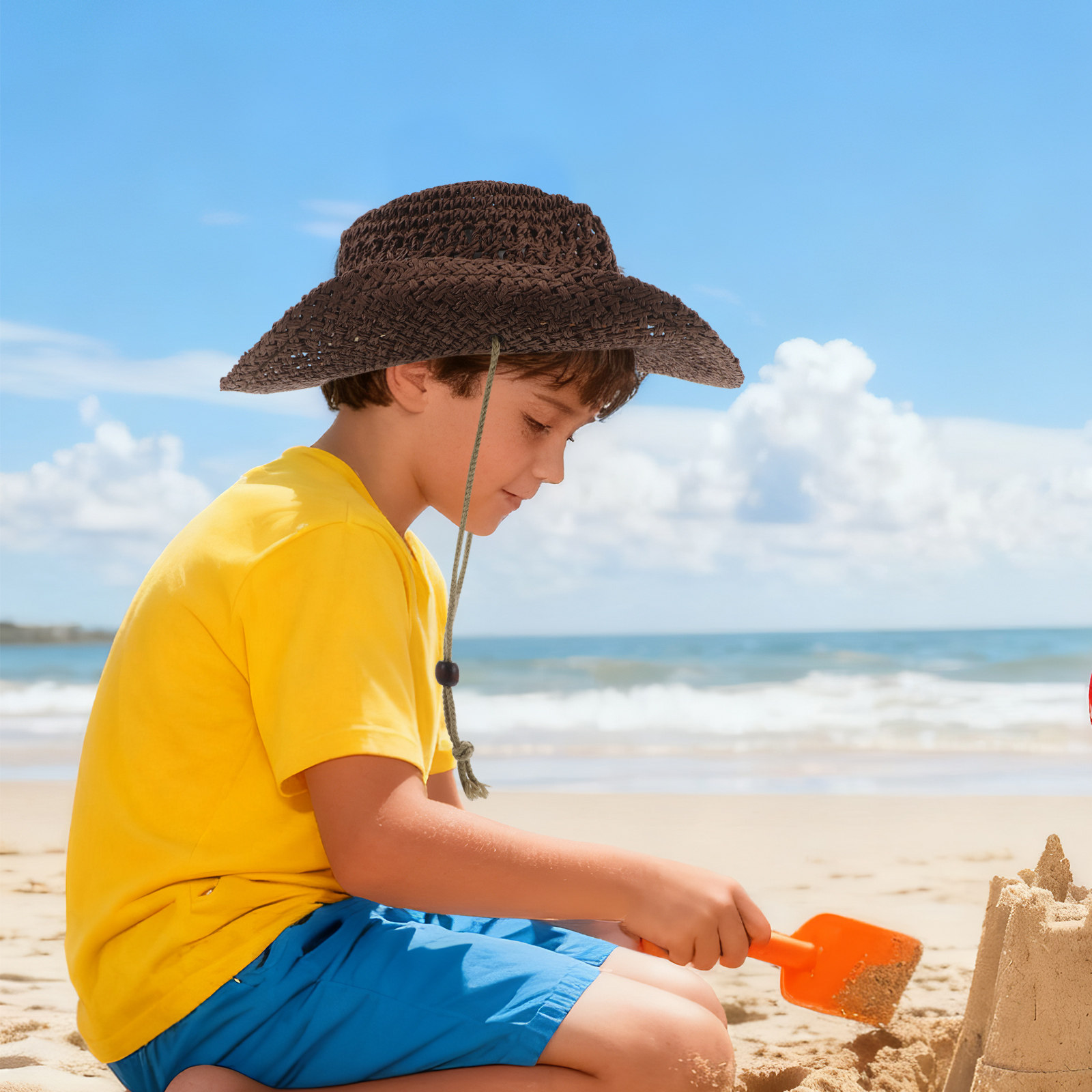 Straw Cowboy Hat Kids Breathab - Cowboy Hat Straw recension och pris