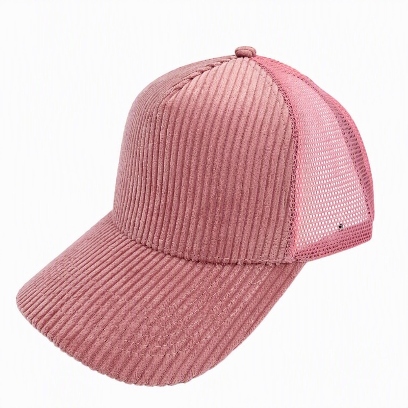 Customized Embroidered Logo 5- - Corduroy Cap 5 Panel recension och pris